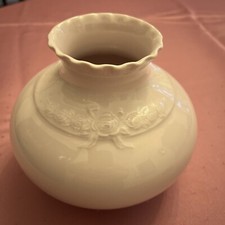 Hutschenreuther Porzellan Vase Bauchig Porcelaine Rose Desiree