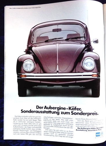 Käfer aubergine - vw,