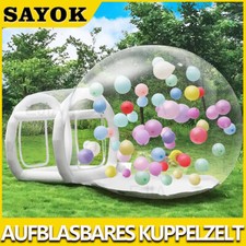 Aufblasbares Kuppelzelt Party Hire Aufblasbares Transparentes Blasenzelt Ballons