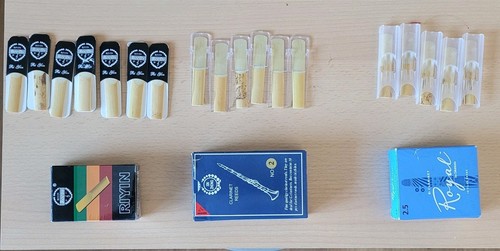 Klarinetten blättchen und - 2,