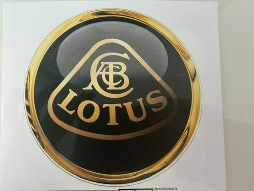 Lotus aufkleber oldtimer - 1x,