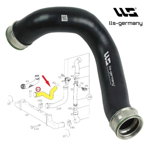 Turboschlauch für mercedes - turboschlauch,