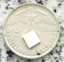 2 Reichsmark 1939 B Hindenburg