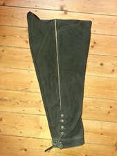 Gamsbock Trachtenlederhose Damen Vintage Tracht Speckig Lederhose Alpin Gr. 40