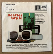 The Beatles: Paperback writer/Rain, Odeon  O 23210, 1966 im Sonnenbrillen-Cover