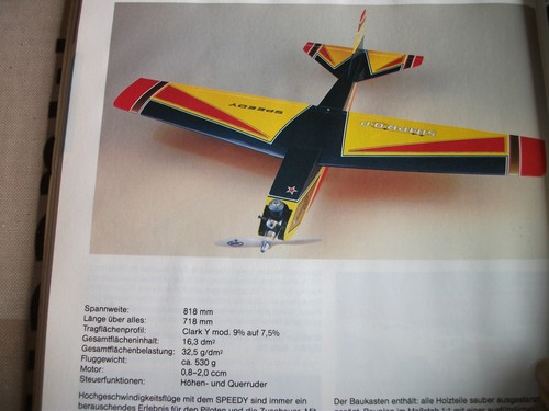 Bauplan speedy oder mach - , -oder