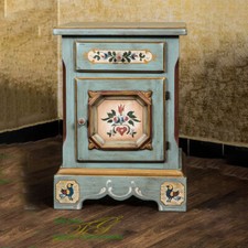 Voglauer Nachttisch Altblau