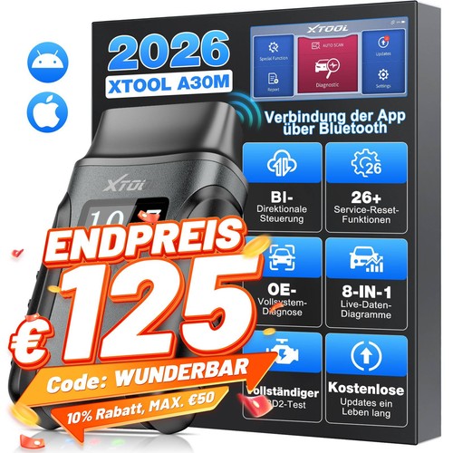 Xtool a30m profi kfz obd2 - kfz,