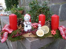 Adventskranz / Adventsgesteck