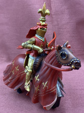 Schleich Figur Kreuzritter Ritter mit Pferd von 2003