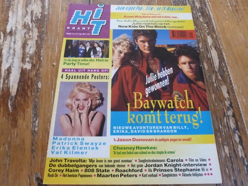 Hitkrant 1991 baywatch - hitkrant, baywatch/david