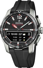 Festina  F23000/4 Multifunktionsuhr Herrenuhr Silikonarmband schwarz B-Ware