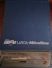 Fiat, Lancia, Mikrofilme, Konvolut, Mappe, Panda 4x4,Spider, Barchetta, Bertone