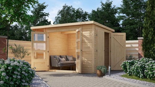Gartenhaus holz 19mm - holz,