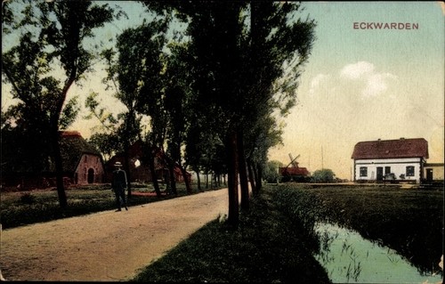 Eckwarden butjadingen - ak,