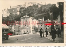 H574 Foto Pimpfe aus Schkeuditz Besuch Salzburg  KDF-Wagen Ausstellung BUS TOP