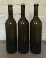 16 leere Bordeaux-Flaschen 750 mL mit Glasstopfen  für Weinabfüllung