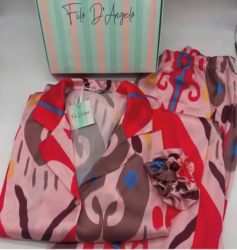 Damen pyjama offen vorne - offen,
