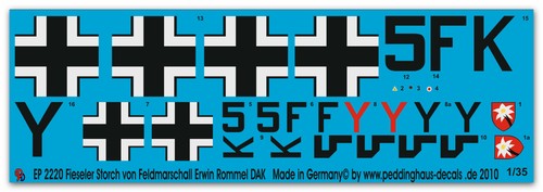 Peddinghaus decals 2220 - 1/35,