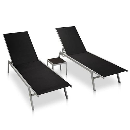 Sonnenliege mit tisch - sonnenliege,