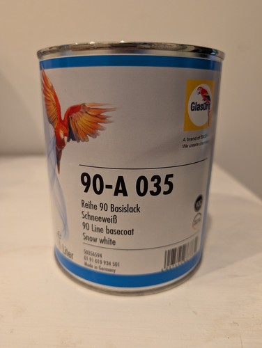 Glasurit 035 schneeweiß - 90-a,