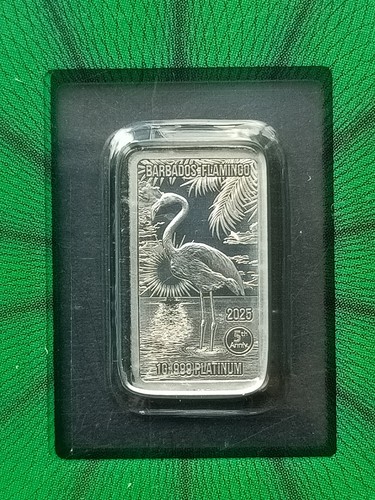 Platinbarren flamingo - 1g,