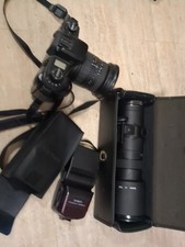 Minolta Dynax 600si Classic AF Spiegelreflex mit AF  Sigma 28-200 + 500+Blitz