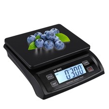 Waage küchenwaage groß Edelstahl Digitalwaage 30 kg Food Scale mit LCD Display