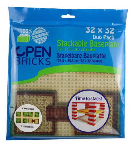 Open bricks bauplatte 32x32 - open,
