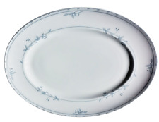 Platte oval ca. 38,5 cm Villeroy & Boch Filetto  V & B  neuwertig 2. Wahl