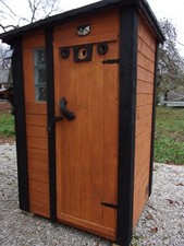 WC Mobiles Toilette, Hölzerne