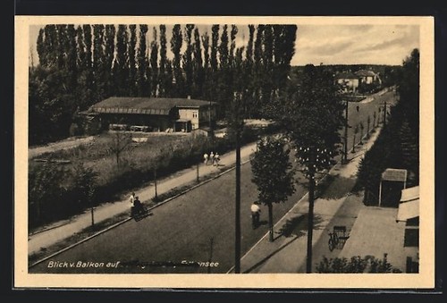 Falkensee blick vom balkon - falkensee,,