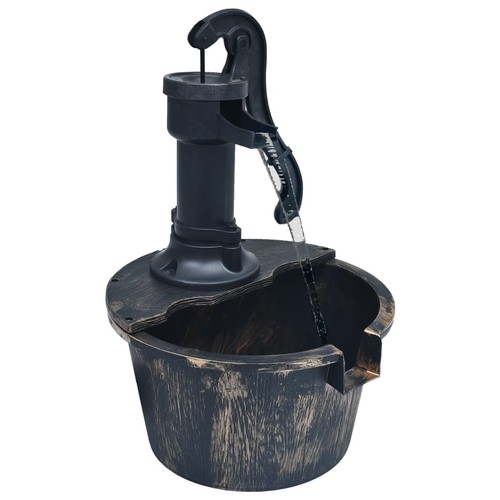 Gartenbrunnen mit wasserpumpe - gartenbrunnen,
