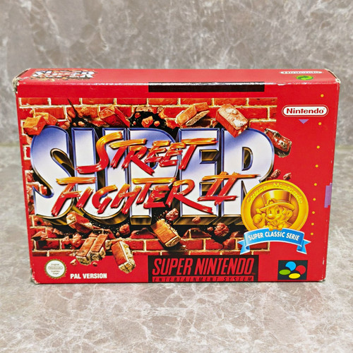 Snes karton street fighter - karton,