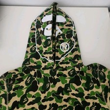 A Bathing Ape Herren ABC Camouflage 2nd Ape breiter Pullover Hoodie £299 BAPE Medium Japan