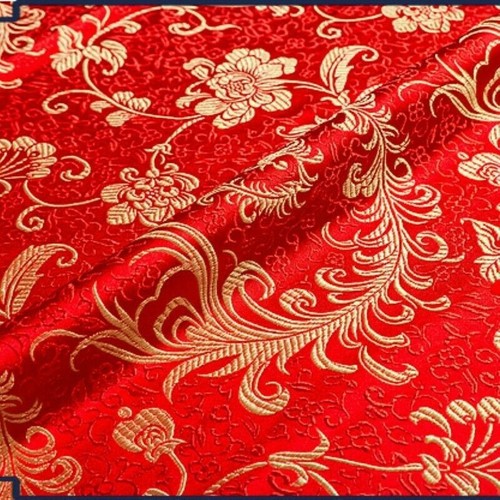 Chinesisch satin stoff brokat - satin,