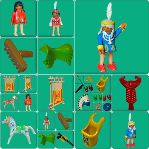 Playmobil 3733 indianerdorf - playmobil,