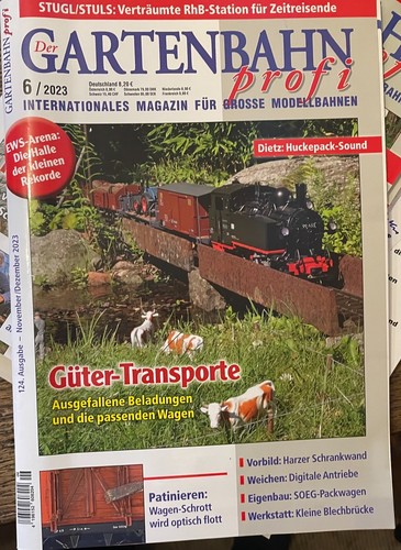 Gartenbahn profi zeitschrift - gartenbahn,