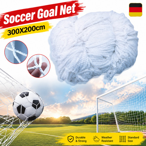 Fußballtornetz 300x200cm