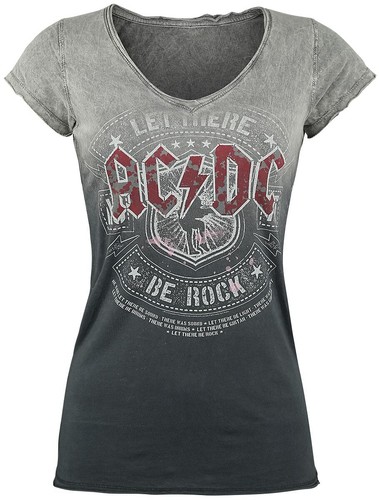 Acdc shirt damen let there - let,