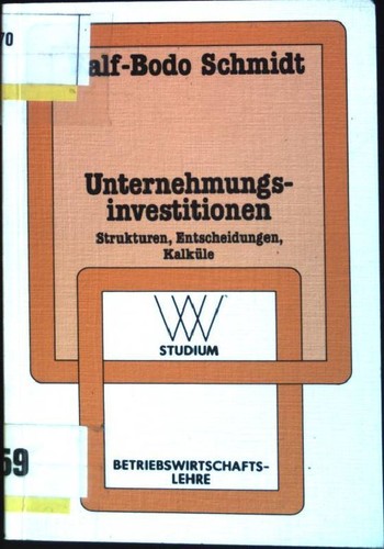 Unternehmungsinvestitionen - ,