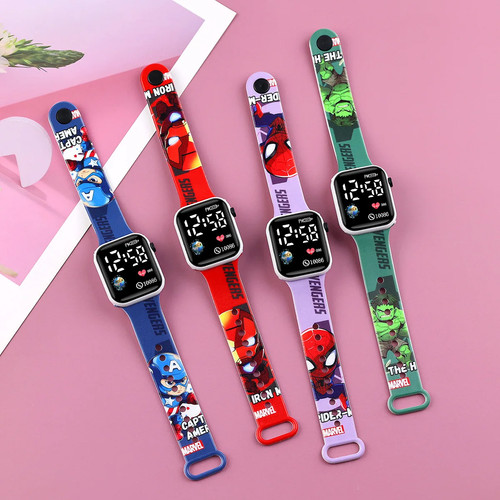 Spiderman led kinderuhr - spiderman, jungen
