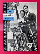 Reklame Prospekt um 1955 NSU