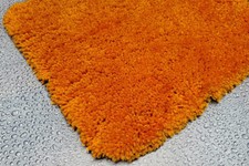 Highland Orange Badteppich 55x65cm. Supersoft - Kuschelweich. REDUZIERT!