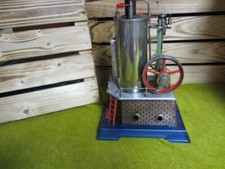 Wilesco Dampfmaschine D45 Steam Die Funktion der Dampfmaschine ist getestet word