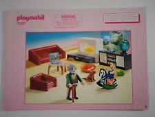 Playmobil Bauanleitung 70207 Puppenhaus Wohnzimmer , A5 , 8 Seiten