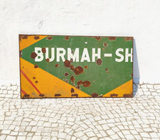 Vintage Burmah Shell Öl