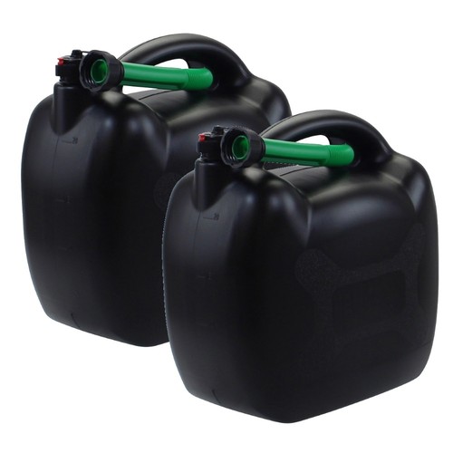 Benzinkanister 20l schwarz - 20l,