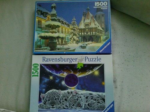 Ravensburger puzzle 1500 - 2x,