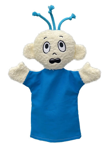 Handpuppe emotion angst - emotion,